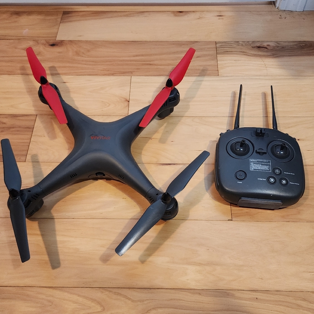 Vivitar AeroView Quadcopter Video Drone (Camera & Batteries Not Included)